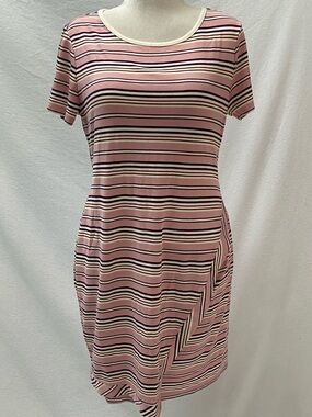 Market & Spruce Faux Wrap Tee Dress